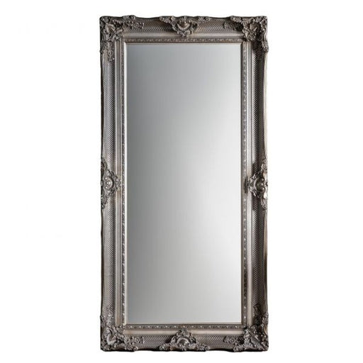 Valois Grand Leaner Mirror - Silver - The Furniture Mega Store 