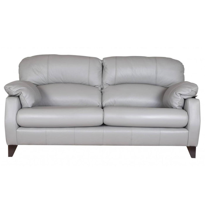 Austin Leather Sofa Collection - Choice Of Sizes, Leathers & Feet - The Furniture Mega Store 