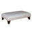 Austin Leather Banquette Footstool - The Furniture Mega Store 