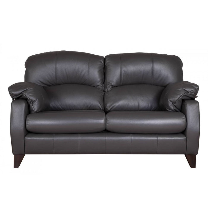 Austin Leather Sofa Collection - Choice Of Sizes, Leathers & Feet - The Furniture Mega Store 