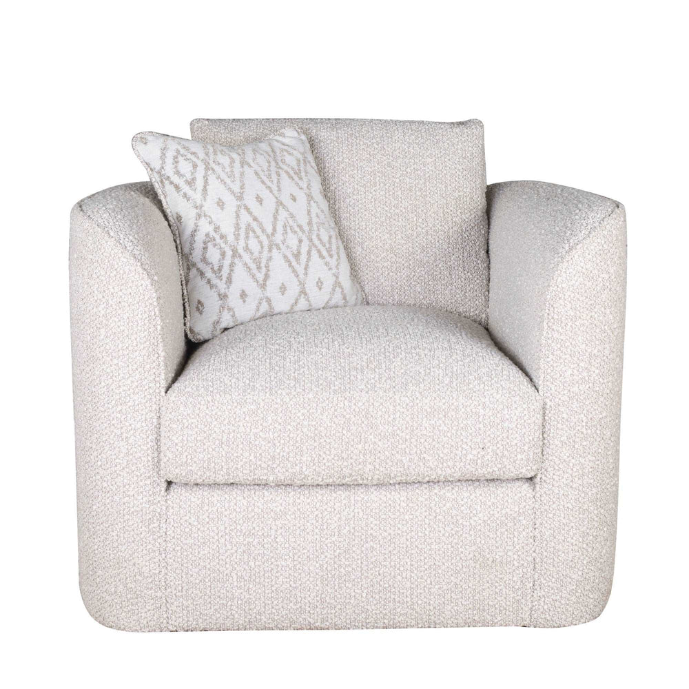 Ari Swivel Chair - Choice Of Fabrics - The Furniture Mega Store 