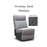 Clayton Leather Modular Recliner Sofa Collection - Choice Of Colours - The Furniture Mega Store 