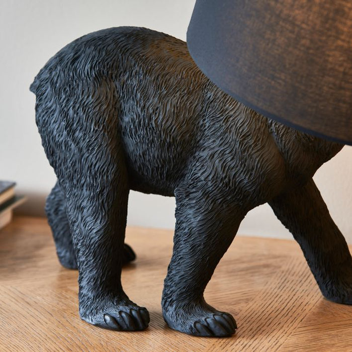 Wild Black Bear Table Lamp - The Furniture Mega Store 