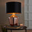 Ritz Copper Table Lamp - The Furniture Mega Store 