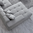 Leonard Modular Left Hand Corner Sofa - Cloudy Grey Boucle - The Furniture Mega Store 