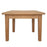 Wiltshire Country Oak Square Dining  - 90cm - The Furniture Mega Store 