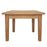 Wiltshire Country Oak Square Dining  - 90cm - The Furniture Mega Store 