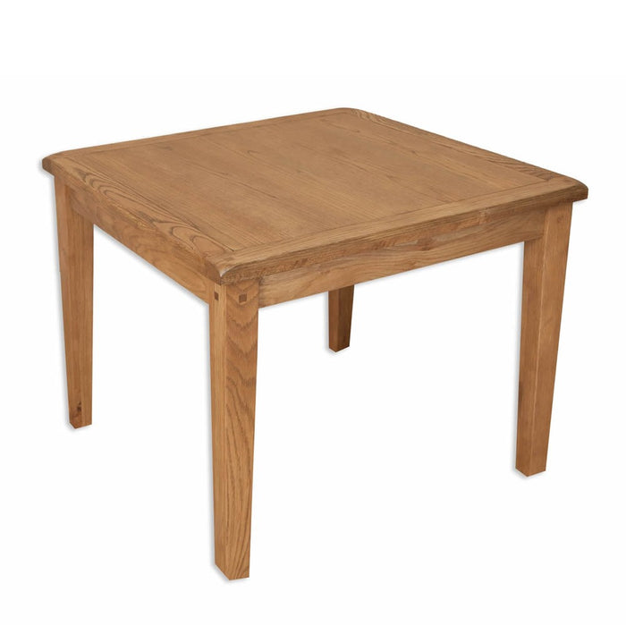 Wiltshire Country Oak Square Dining  - 90cm - The Furniture Mega Store 