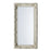 Carved Louis Leaner Mirror Cream - The Furniture Mega Store 
