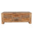 Cuban Mango Wood 3 Drawer Coffee Table - The Furniture Mega Store 