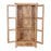 Bombay Mango Wood Glazed Display Cabinet - The Furniture Mega Store 