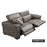 Elettra Italian Leather Power Recliner With Adjustable Headrests Sofa & Chair Collection - The Furniture Mega Store 