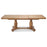 Cannes Natural Oak Extending Pedestal Dining Table - The Furniture Mega Store 