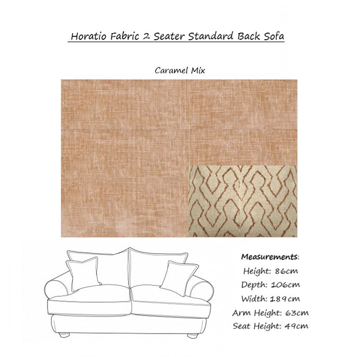 Horatio Fabric Sofa Collection - The Furniture Mega Store 