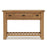 Breeze Oak 3 Drawer Console Table - The Furniture Mega Store 