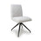 Smoke Grey Boucle Dining Chairs - Sold In Pairs - The Furniture Mega Store 