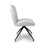 Smoke Grey Boucle Dining Chairs - Sold In Pairs - The Furniture Mega Store 