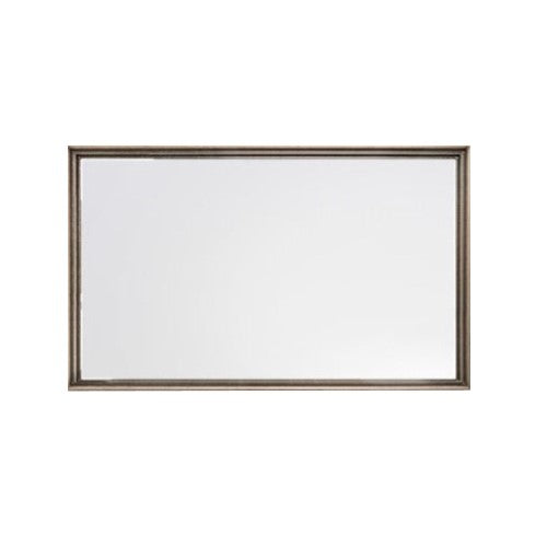 Jessica Champagne Rectangular Wall Mirror - The Furniture Mega Store 