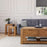 Bakerloo Oak Large TV Unit - 140cm - The Furniture Mega Store 