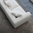 Lottie Modular Corner Sofa - Polar White Boucle - The Furniture Mega Store 