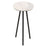 Opal Marble Top Minimalist Side Table - 30cm - The Furniture Mega Store 