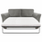 Albany Fabric 2 Seater Sofa Bed - Choice Of Fabrics - The Furniture Mega Store 