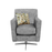Royal Fabric Accent Swivel Chair - Choice Of Fabrics - The Furniture Mega Store 