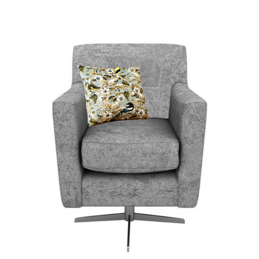 Royal Fabric Accent Swivel Chair - Choice Of Fabrics - The Furniture Mega Store 