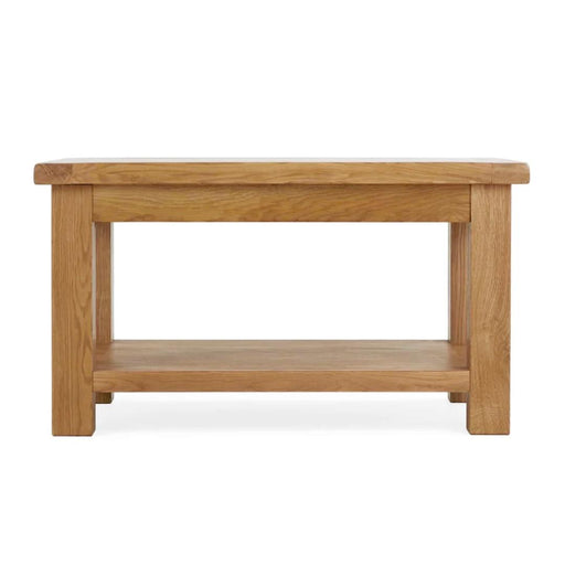 Sailsbury Solid Oak Small Coffee Table - The Furniture Mega Store 