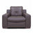 Santos Italian Leather Sofa Collection - Choice Of Sizes & Leathers - The Furniture Mega Store 