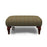 Harris Tweed Small Banquet Footstool - Choice Of Tweed & Legs - The Furniture Mega Store 