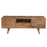 Janeiro Mango Wood Large TV Unit - 135cm - The Furniture Mega Store 