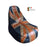 Union Jack Vintage Leather Bean Bag Pod Chair - The Furniture Mega Store 