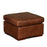 Vintage Leather Square Footstool - 60cm X 60cm - Choice Of Leathers & Feet - The Furniture Mega Store 