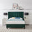 Alegra Emerald Green 4"6 Double Bed - The Furniture Mega Store 
