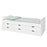 Alba Single Bed with 6 Storage Drawers - White - The Furniture Mega Store 