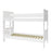 Alba Bunk Bed - White - The Furniture Mega Store 