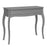 Baroque 1 Drawer Dressing Table Set - Grey Painted Finish - The Furniture Mega Store 