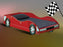 Red Racing Car Bed - Single - The Furniture Mega Store 