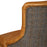 Hugo Vintage Leather & Hunting Lodge Harris Tweed Buttoned Bar Stool - The Furniture Mega Store 