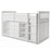 Porto Midi Sleeper with Desk, Chest & Bookcase White - The Furniture Mega Store 