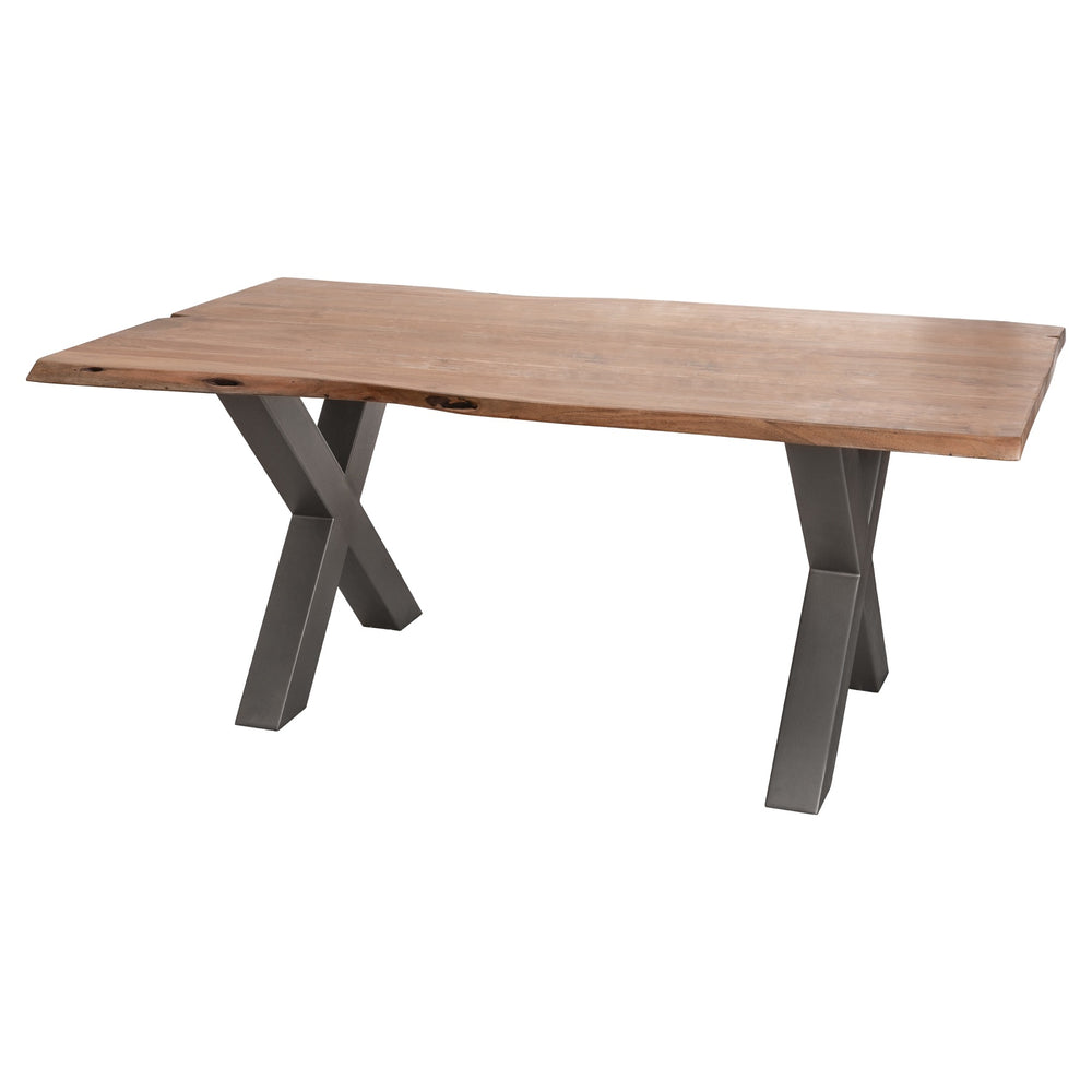 Live Edge Collection Dining Table - The Furniture Mega Store 
