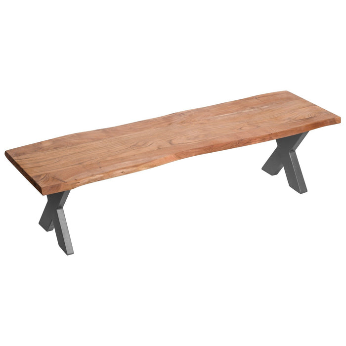 Live Edge Collection Dining Bench - 180cm - The Furniture Mega Store 