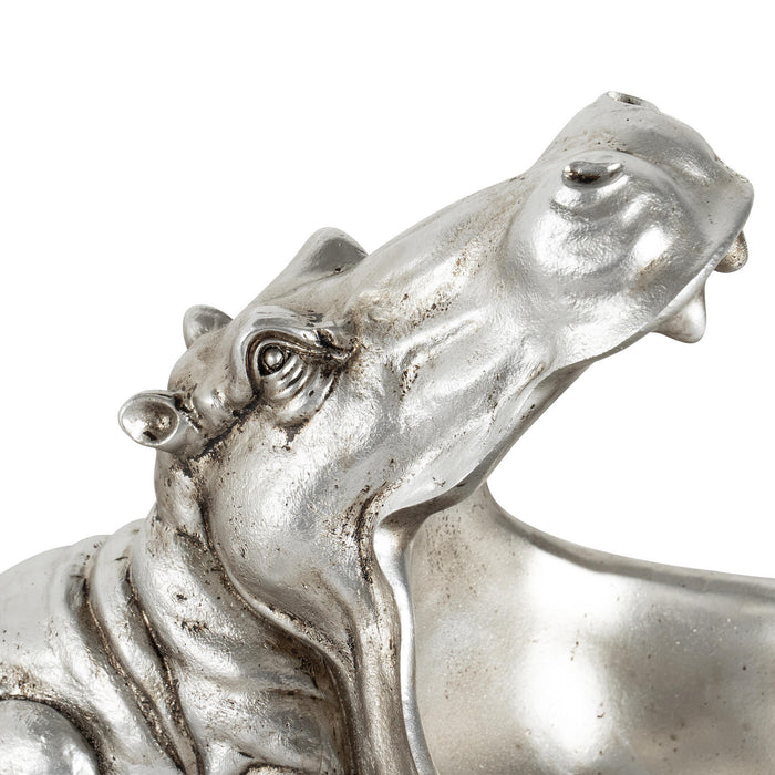 Hippo Silver Storage Dish - Expected: End of Mar 2023 - The Furniture Mega Store 