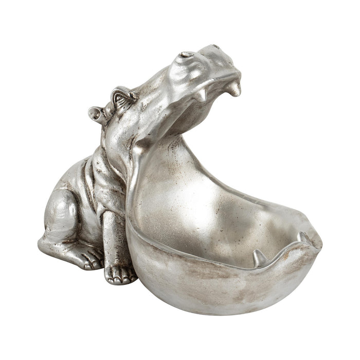 Hippo Silver Storage Dish - Expected: End of Mar 2023 - The Furniture Mega Store 