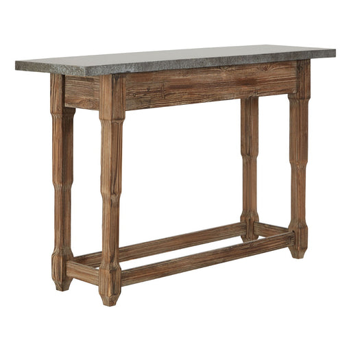 Elementary Metal Top Console Table - The Furniture Mega Store 