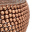Templar Beaded Copper Coffee Table - The Furniture Mega Store 