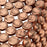 Templar Beaded Copper Coffee Table - The Furniture Mega Store 