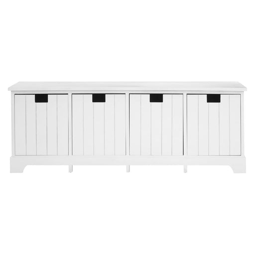 New England 4 Drawer Hallway Bench - The Furniture Mega Store 