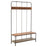 Industrial Bench with Coat Rack - The Furniture Mega Store 